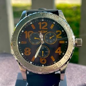 Invicta Men's Chronograph Watch. Silicone Band.